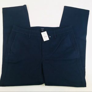 J Crew Womens Size 8 Dress Work Career Pants 31” Waist Dark Blue